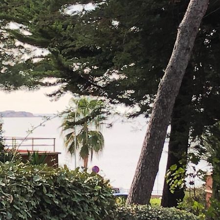 50M Plage T2 Grande Terrasse Vue Mer Climatise Piscine Chauffee, Parking Clos Gratuit 滨海萨纳里 外观 照片