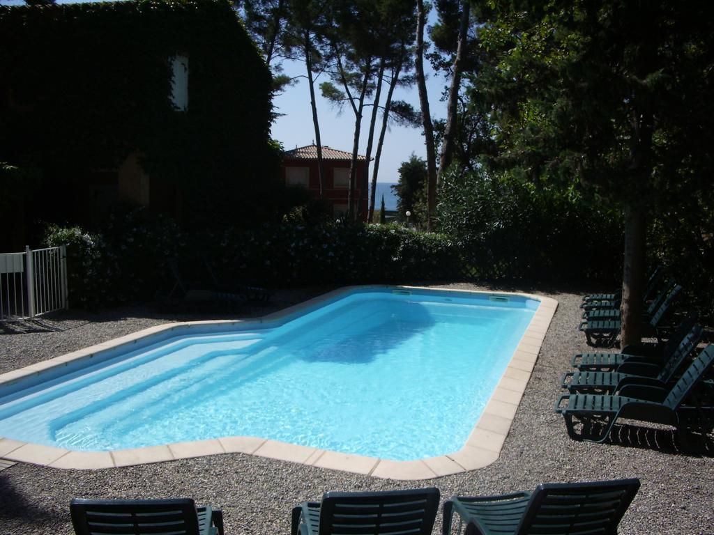 50M Plage T2 Grande Terrasse Vue Mer Climatise Piscine Chauffee, Parking Clos Gratuit 滨海萨纳里 外观 照片