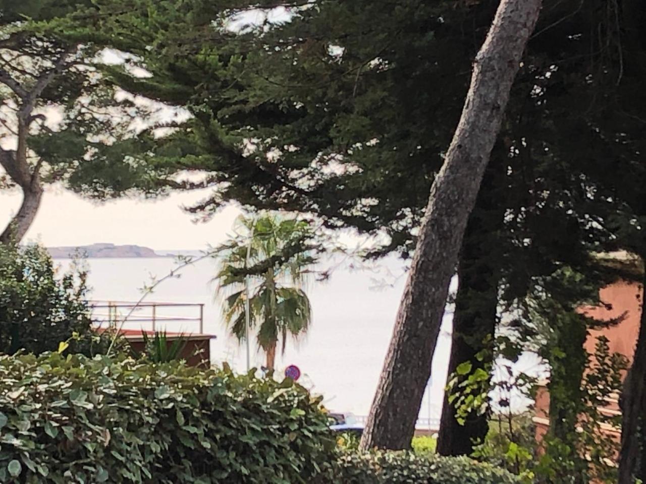 50M Plage T2 Grande Terrasse Vue Mer Climatise Piscine Chauffee, Parking Clos Gratuit 滨海萨纳里 外观 照片