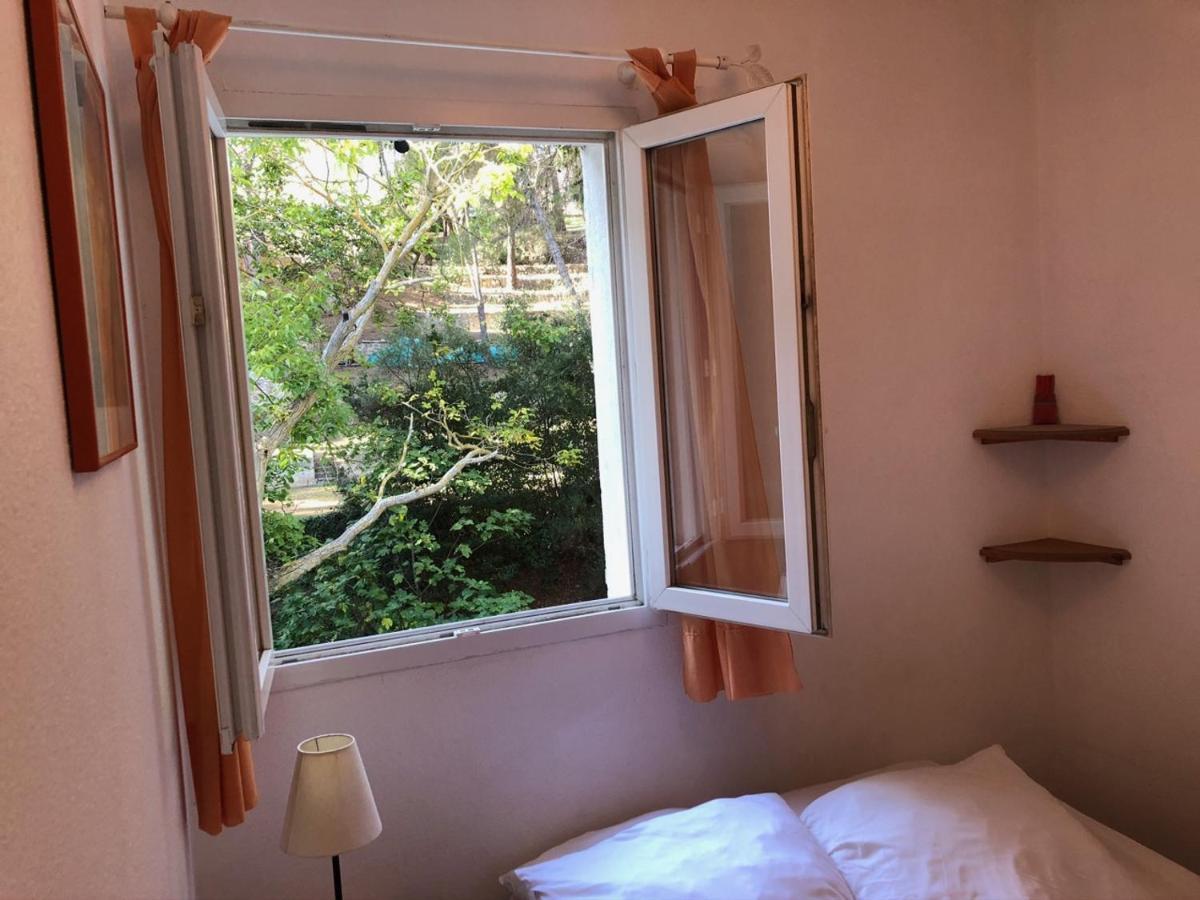 50M Plage T2 Grande Terrasse Vue Mer Climatise Piscine Chauffee, Parking Clos Gratuit 滨海萨纳里 外观 照片