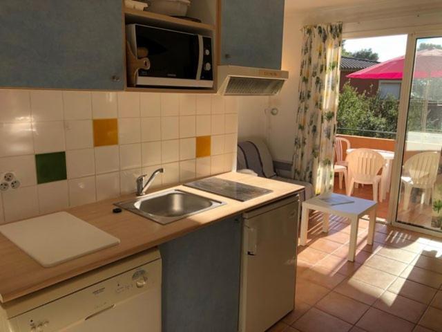 50M Plage T2 Grande Terrasse Vue Mer Climatise Piscine Chauffee, Parking Clos Gratuit 滨海萨纳里 外观 照片